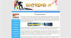 Desktop Screenshot of extreme.it
